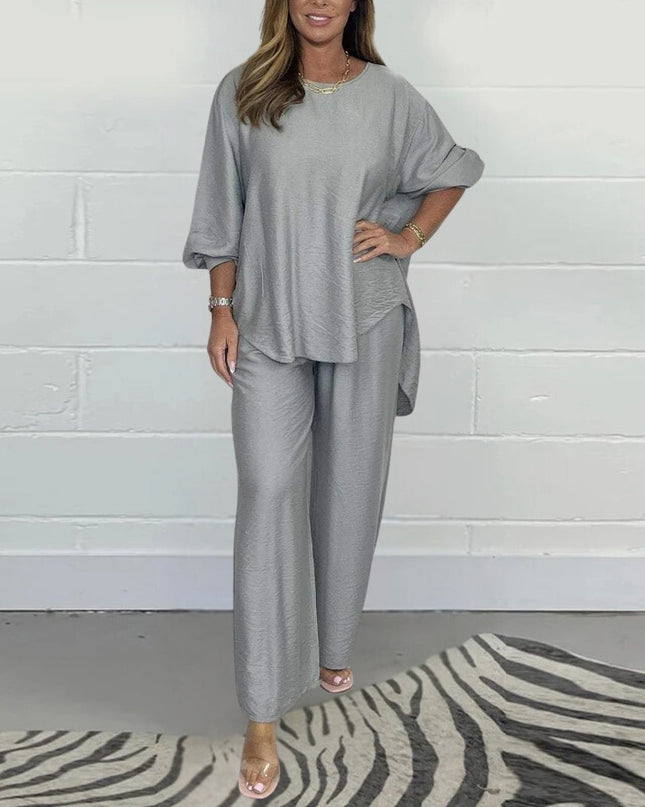 Maya | Elegant Two-Piece Set In Cotton