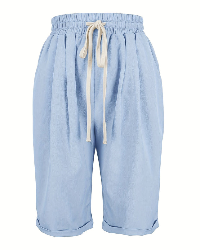 Women's Shorts | Pull-On Straight Leg Cropped