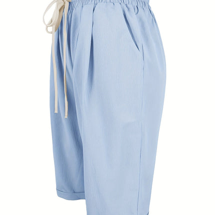 Women's Shorts | Pull-On Straight Leg Cropped