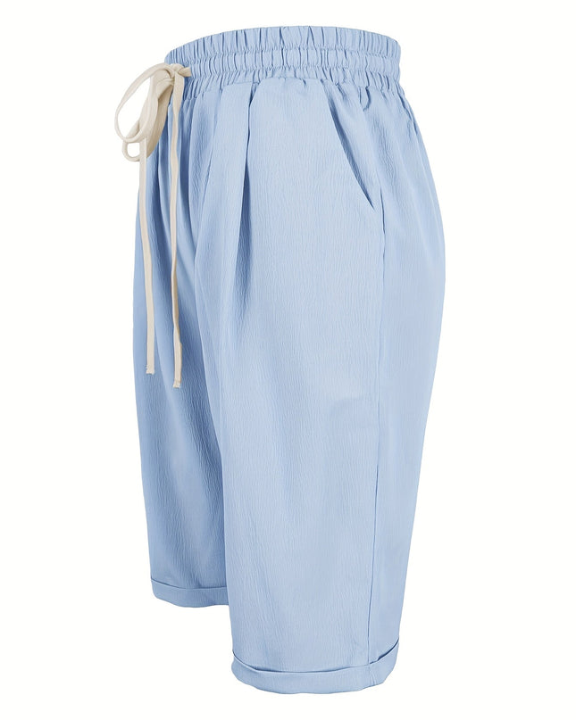 Women's Shorts | Pull-On Straight Leg Cropped