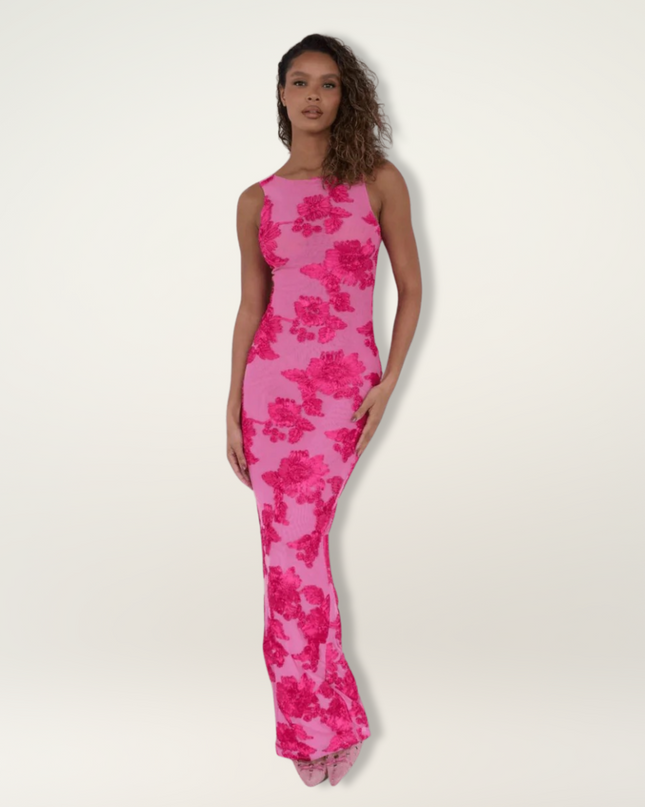 Women’s Dress | Floral Sleeveless Maxi