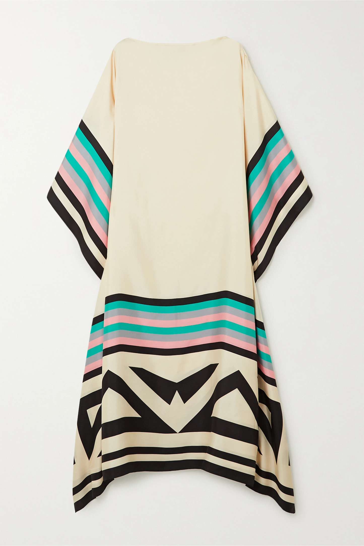 Valarie | Elegant Geometric Print Caftan