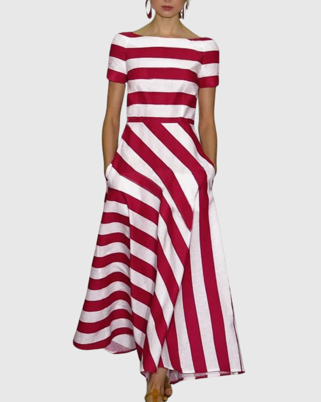 Delora | Light & Fluid Stripe Dress