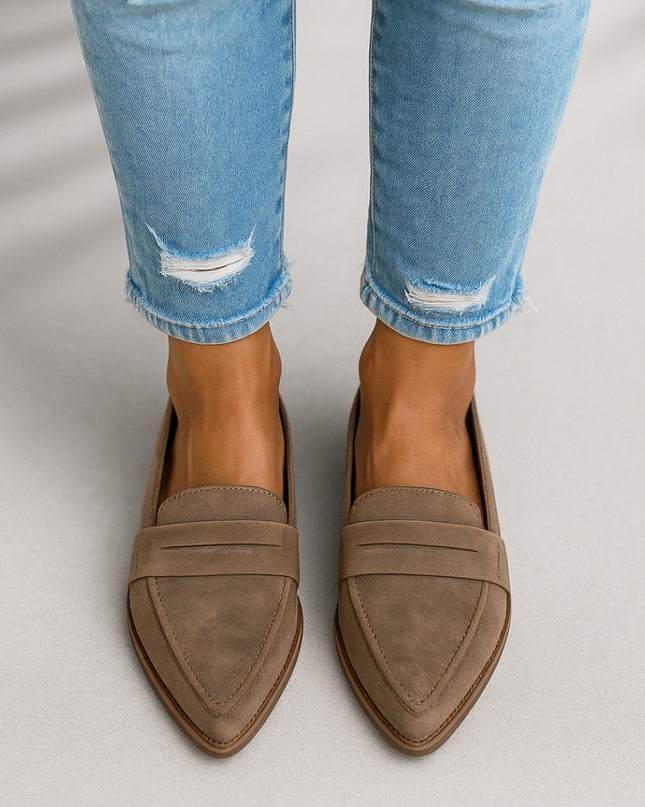Loafers For Women | Pointed Toe Slip-On