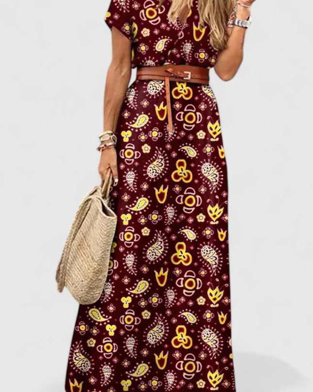 Milaryna - Elegant A-Line Dress
