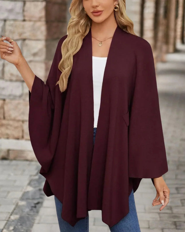 Women’s Poncho | Draped Wrap Style