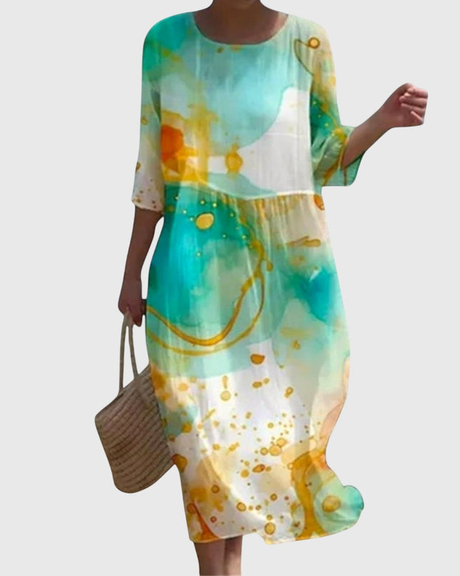 Hayley | Stylish Floral Maxi Dress