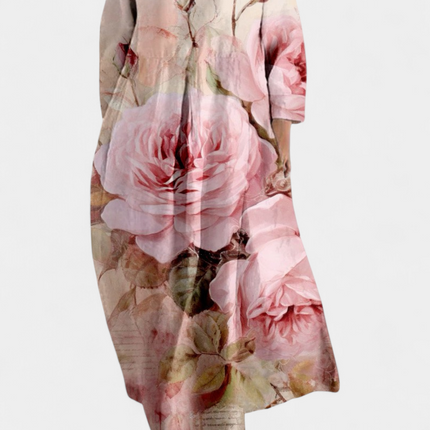 Isalinde | Comfortable V-Neck Dress