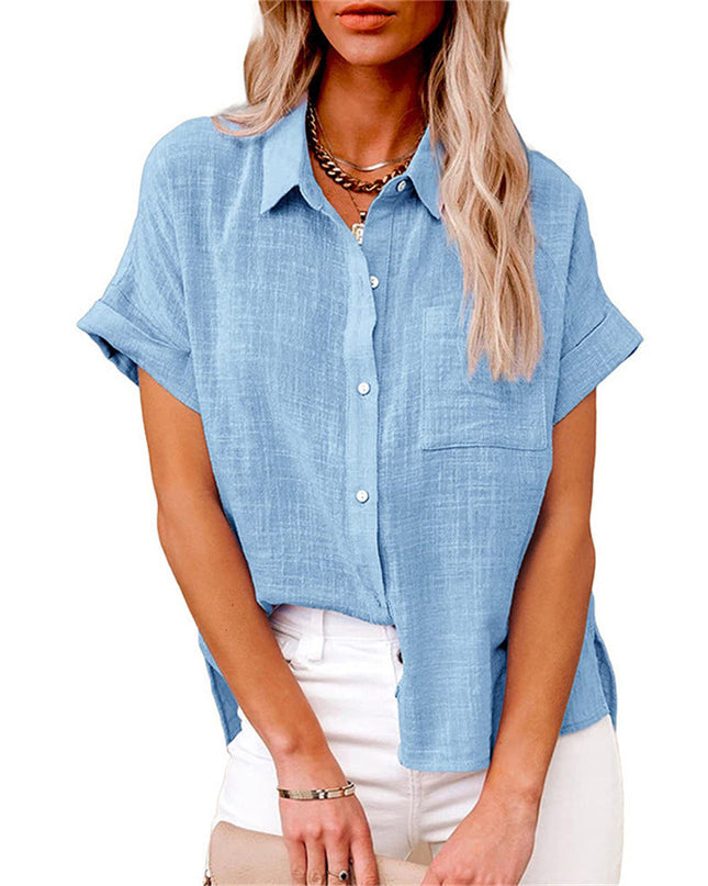 Women’s Shirt | Short Sleeve Button Down