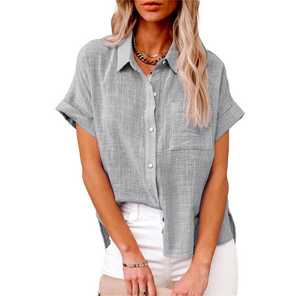 Women’s Shirt | Short Sleeve Button Down