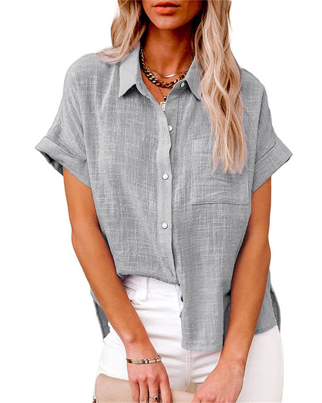 Women’s Shirt | Short Sleeve Button Down