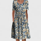 Light Blue Floral / S