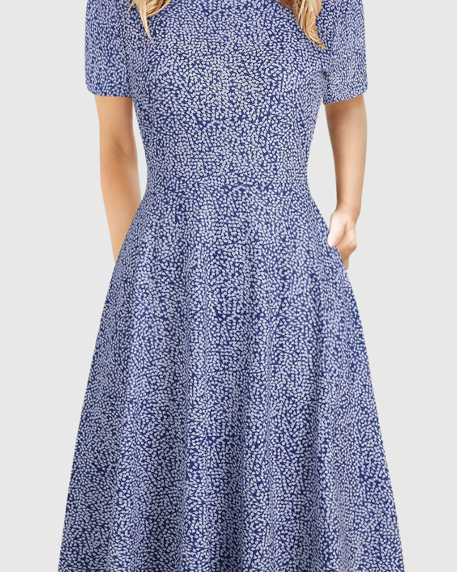 Evelyn Quinn | Retro A-Line Summer Dress