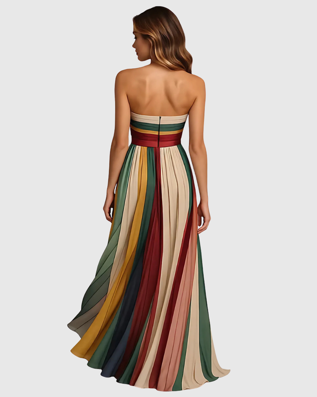 Isola | Chic Long Dress With Elegant Details