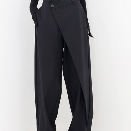 Women's Trousers | Overlap Waist Design