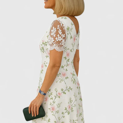 Brislyn | Elegant Midi Dress