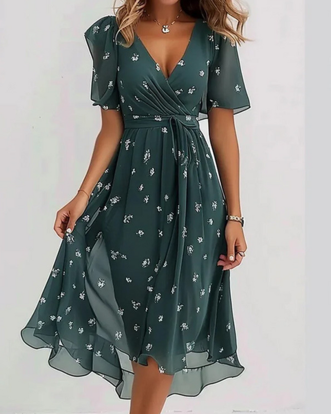 Matilda | Summer Dress With Belly Cover