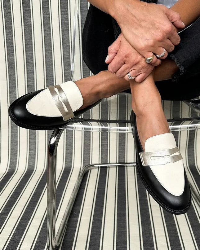 Loafers For Women | Slip On Two-tone