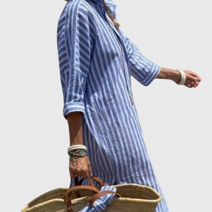 Ellen | Classic Striped Dress