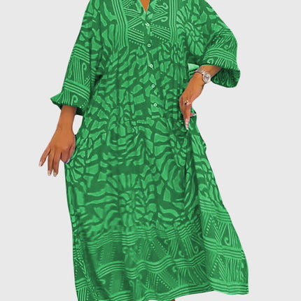 Mckinley | Maxi Dress With Elegant Print