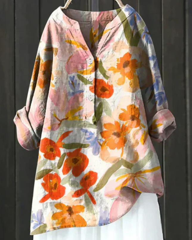 Women’s Blouse | Floral Long Sleeve