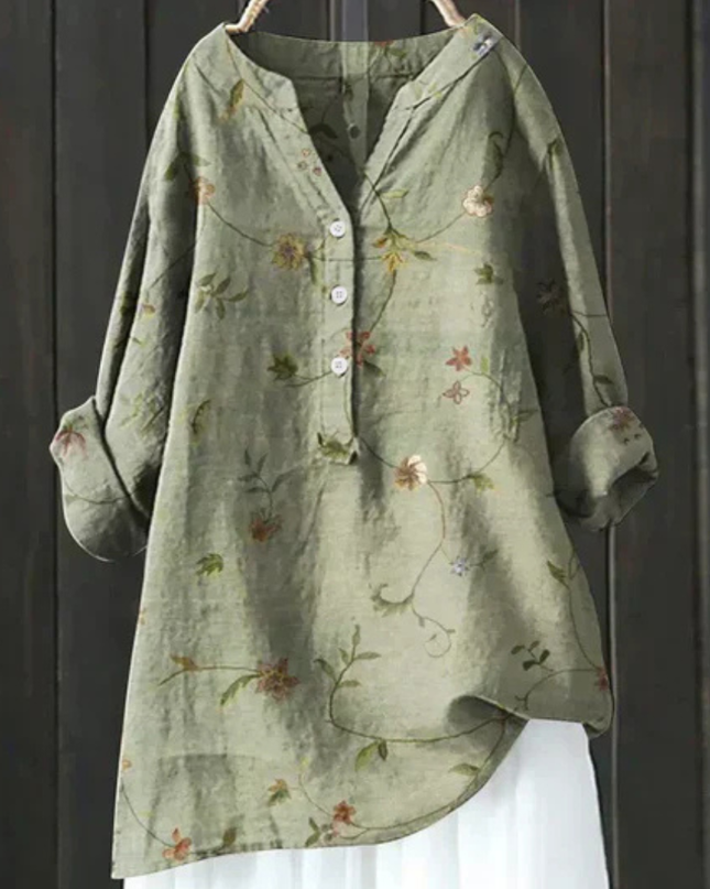 Women’s Blouse | Floral Long Sleeve