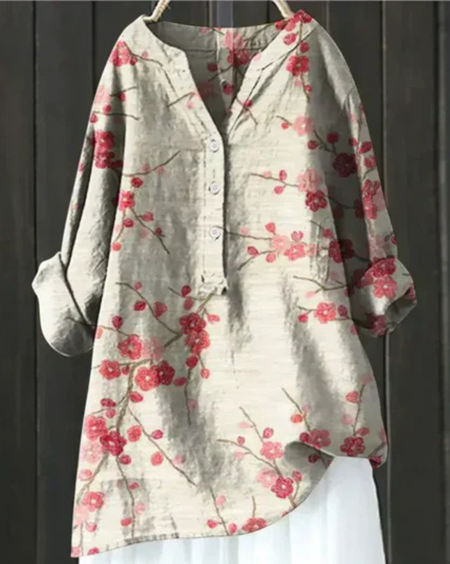 Women’s Blouse | Floral Long Sleeve