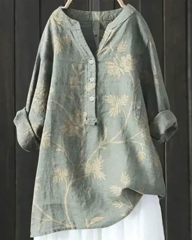 Women’s Blouse | Floral Long Sleeve