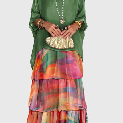Susan | Long And Flowing Elegant Dress