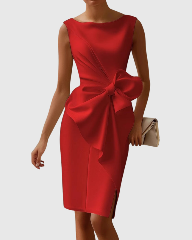 Ainsley | Stylish Sleeveless Midi Dress
