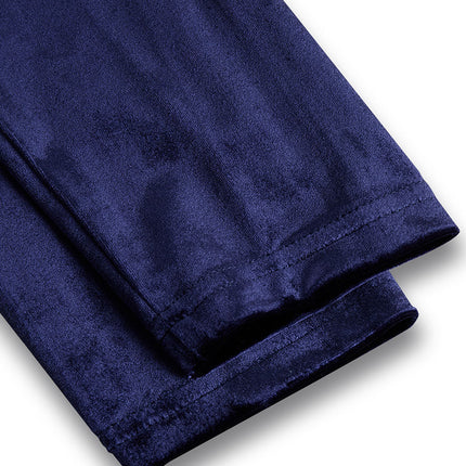Sibella | Navy Long-Sleeve Midi Dress