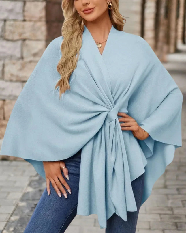 Women’s Poncho | Draped Wrap Style