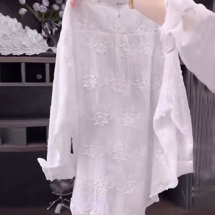 Women's Blouse | Floral Embroidered