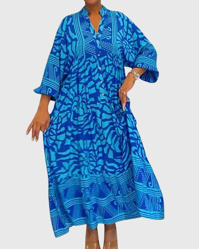 Mckinley | Maxi Dress With Elegant Print