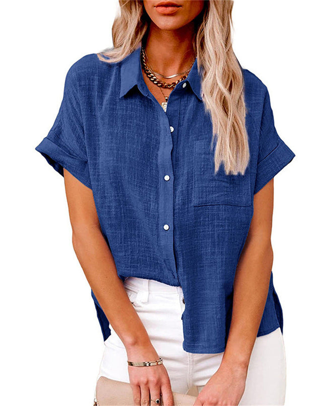Women’s Shirt | Short Sleeve Button Down