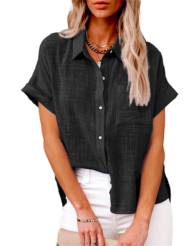 Women’s Shirt | Short Sleeve Button Down