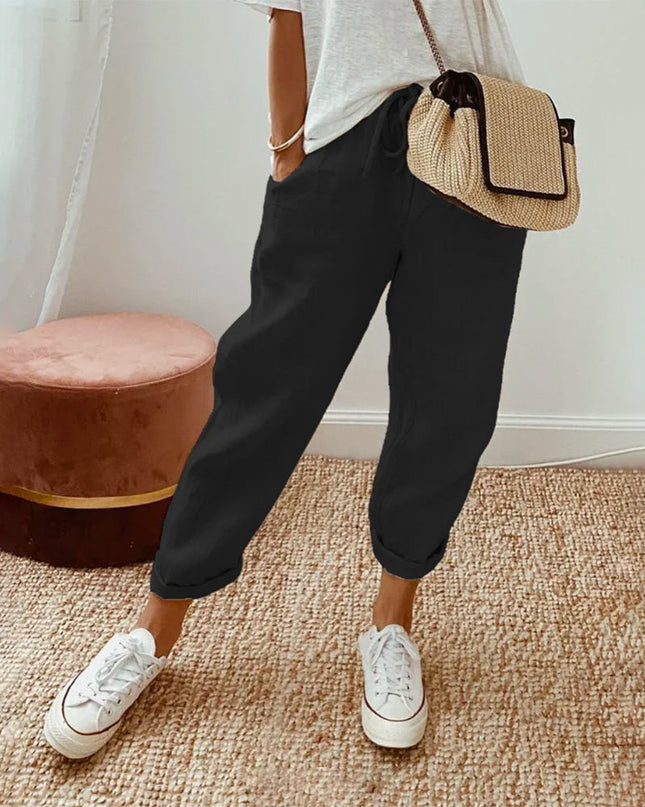 Women's Trousers | Adjustable Drawstring