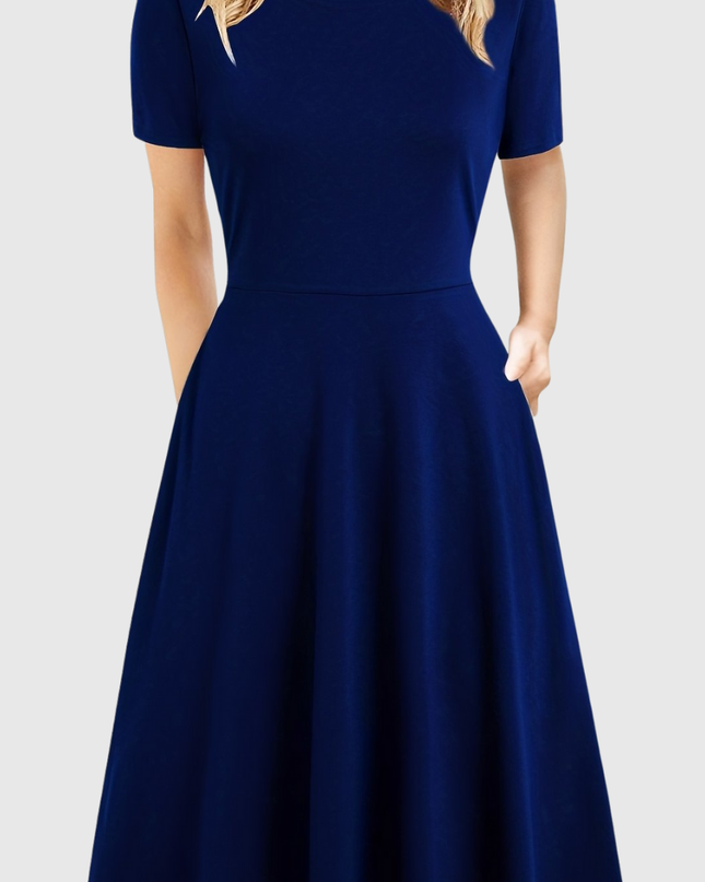 Evelyn Quinn | Retro A-Line Summer Dress