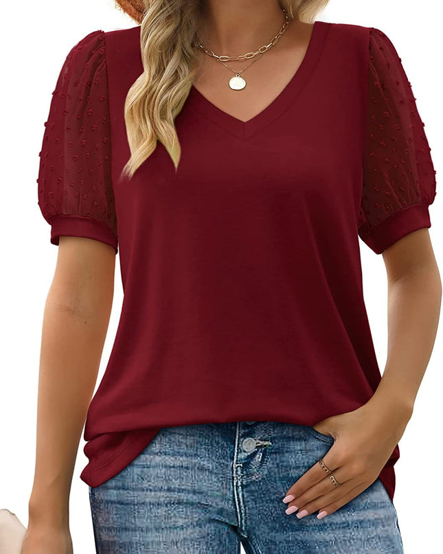 Women's Blouse | V-Shaped Neckline