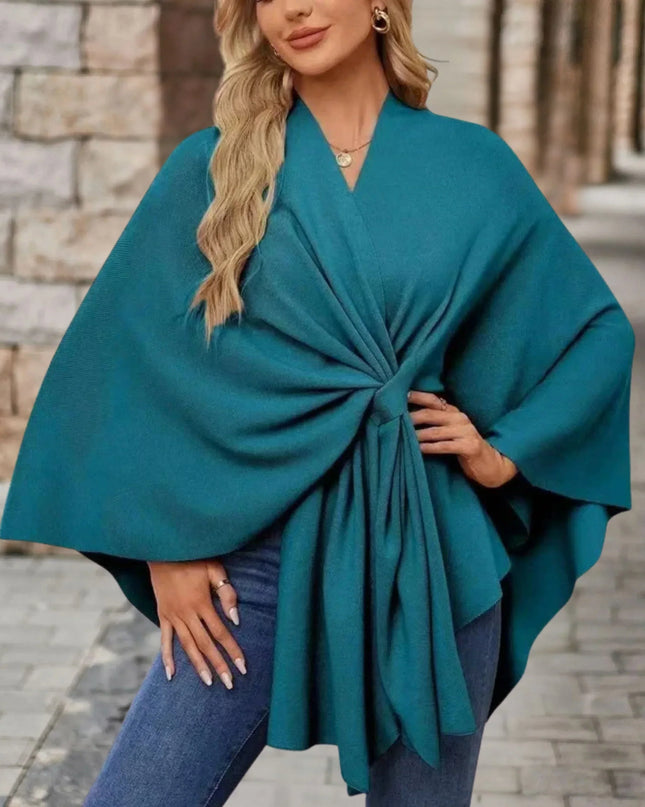 Women’s Poncho | Draped Wrap Style