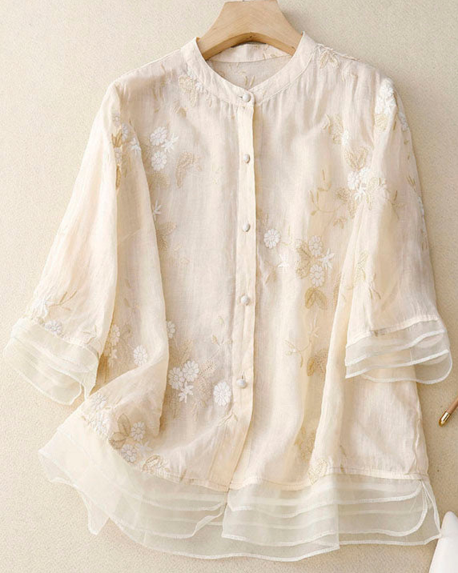 Women’s Blouse | Embroidered Accents