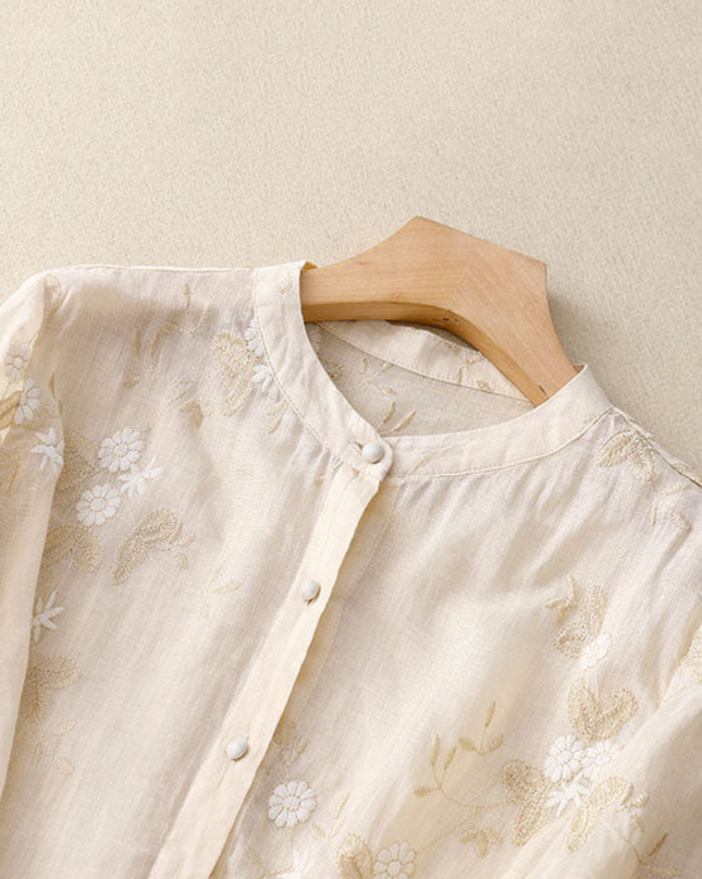 Women’s Blouse | Embroidered Accents