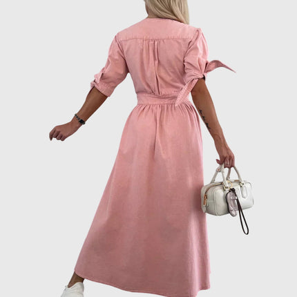 Sophia | Elegant Denim Dress