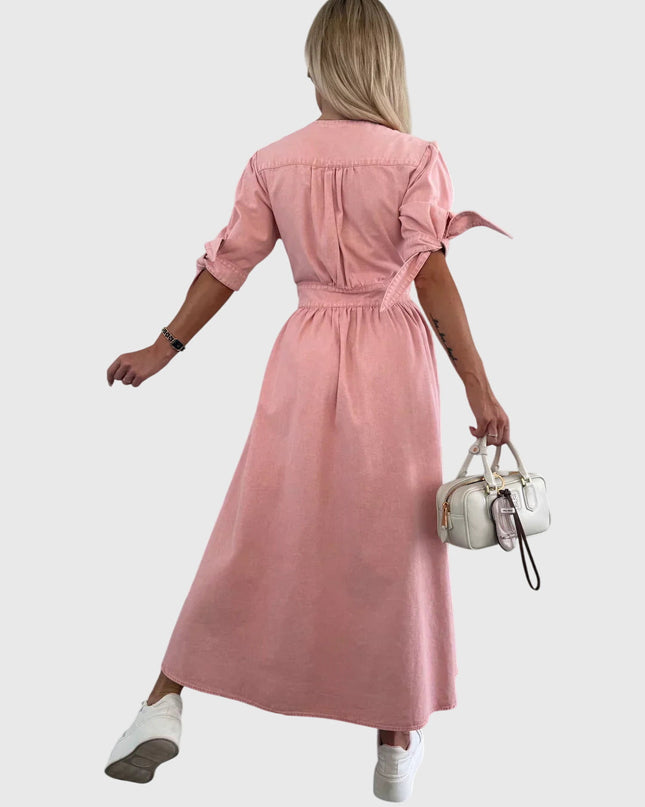Sophia | Elegant Denim Dress