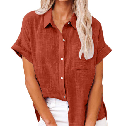 Women’s Shirt | Short Sleeve Button Down