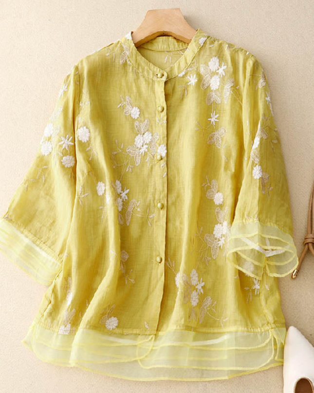 Women’s Blouse | Embroidered Accents
