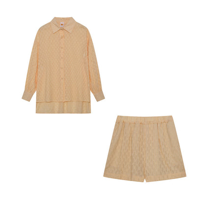Cesca | Chic Shirt & Shorts Set ( Almost Out Of Stock)