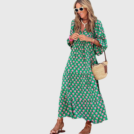 Sarah - Boho Maxi Dress