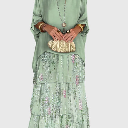 Susan | Long And Flowing Elegant Dress