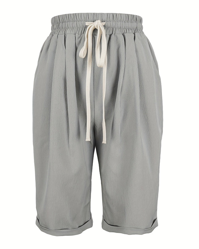 Women's Shorts | Pull-On Straight Leg Cropped
